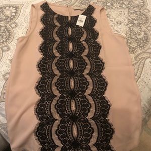 The Loft NWT pretty sleeveless shirt